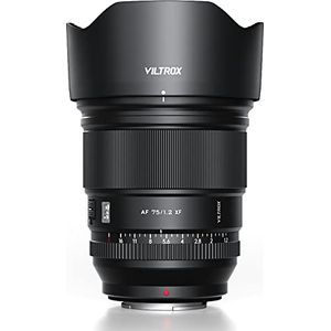 Bild für VILTROX 75mm f/1.2 F1.2 XF Autofokus Objektiv Fuji X Mount PRO Level APS-C Objektiv Kompatibel mit Fuji X-Mount Kameras X-T5 X-H2 X-H2S X-T30 II X-T4 X-A7 X- E3 X-E4 X-H1X-Pro2 X-T4 X-T10 X-T20