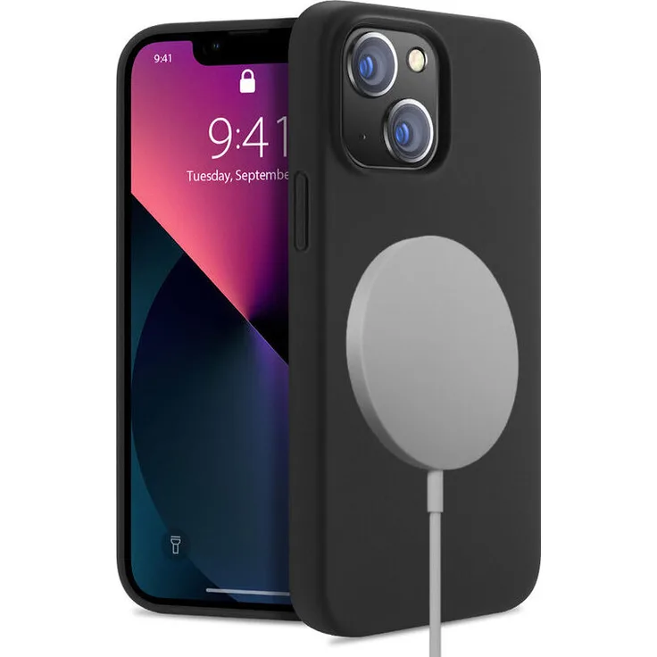 Nevox StyleShell Shock, Schutzhülle für iPhone 16 Plus, kompatibel mit MagSafe, schwarz
