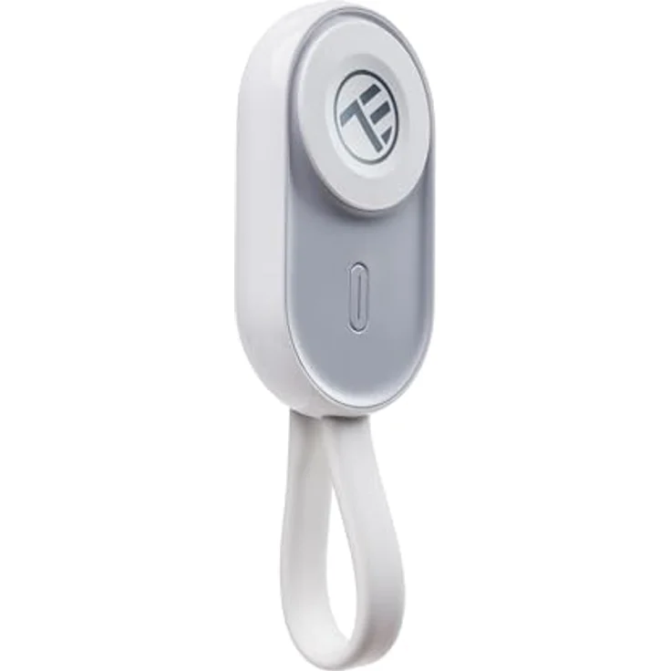 TELLUR Reiseladegerät Powerbank 1200 mAh für Apple Watch, kabellos, kompatibel mit Ultra 1/2, 9, 8, SE, 7, 6, 5, 4, 3, 2, 1, USB-C, Pass Through, Schlüsselanhänger – Bild 2