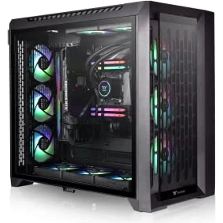 Thermaltake CTE C750 TG ARGB | E-ATX Full Tower Chassis | Black – Bild 1