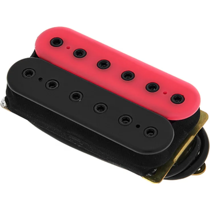 DiMarzio DP 153FBP+BK The Fred, F-Spaced Pickup mit hoher Mittenstärke und dynamischer Klangansprache, rot/schwarz