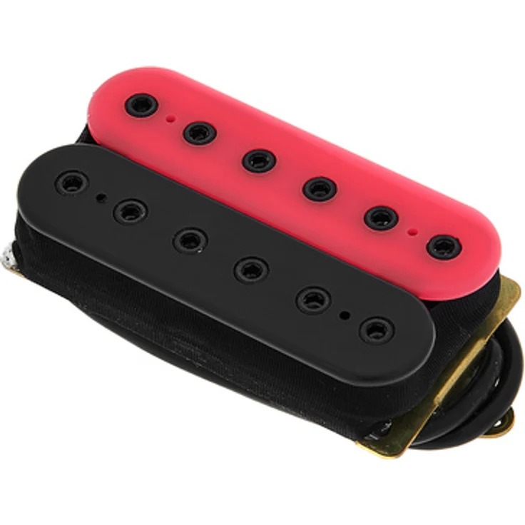 DiMarzio DP 153FBP+BK The Fred, F-Spaced Pickup mit hoher Mittenstärke und dynamischer Klangansprache, rot/schwarz