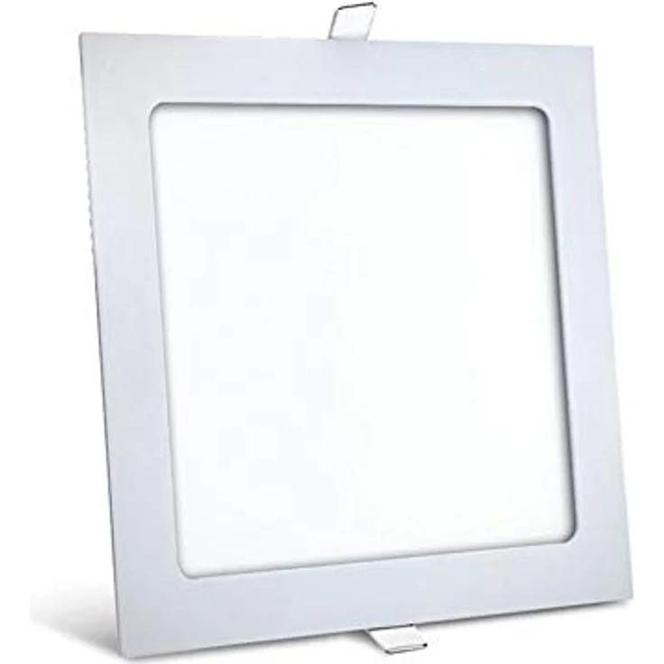ENERGMiX 18 Watt LED Einbauleuchte slim Panel Deckenleuchte ultra slim Flach 22,5 x 22,5 cm Kaltweiß 6400K – Bild 1