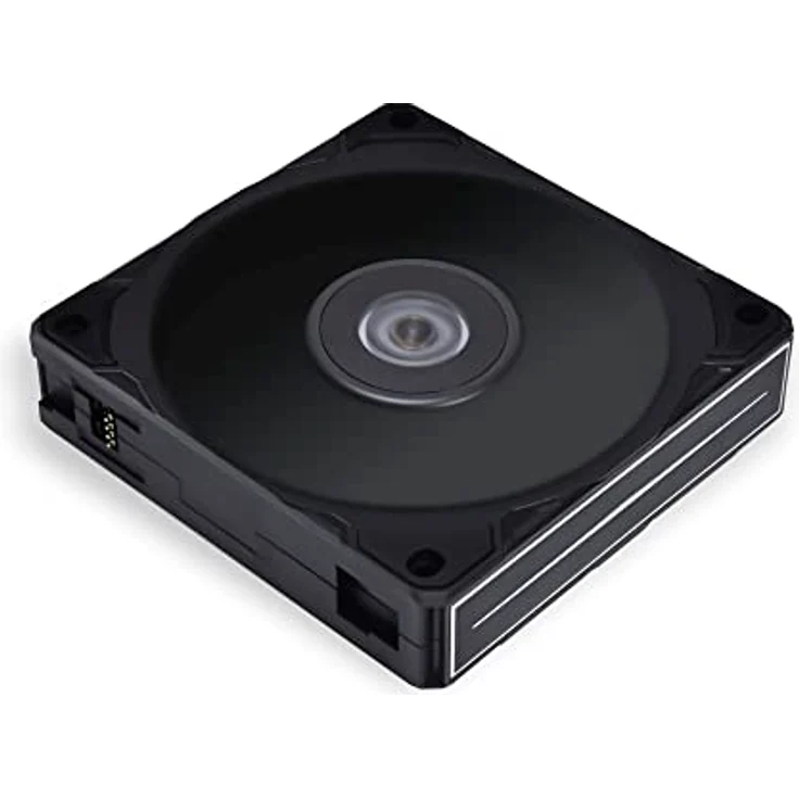 Lian Li UNI FAN P28 Gehäuselüfter, 3 Lüftergeschwindigkeiten, Fluid Dynamic Bearing, Daisy Chaining, 120mm, Einzelpackung, Schwarz - Preisvergleich – Bild 2