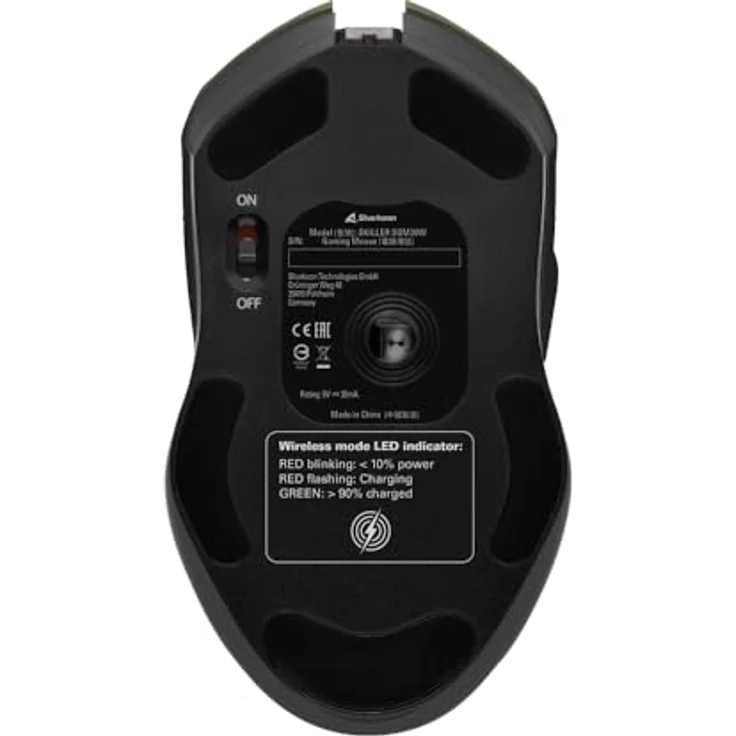 Sharkoon SKILLER SGM30W, Gaming Maus mit RGB-Beleuchtung, Schwarz – Bild 5