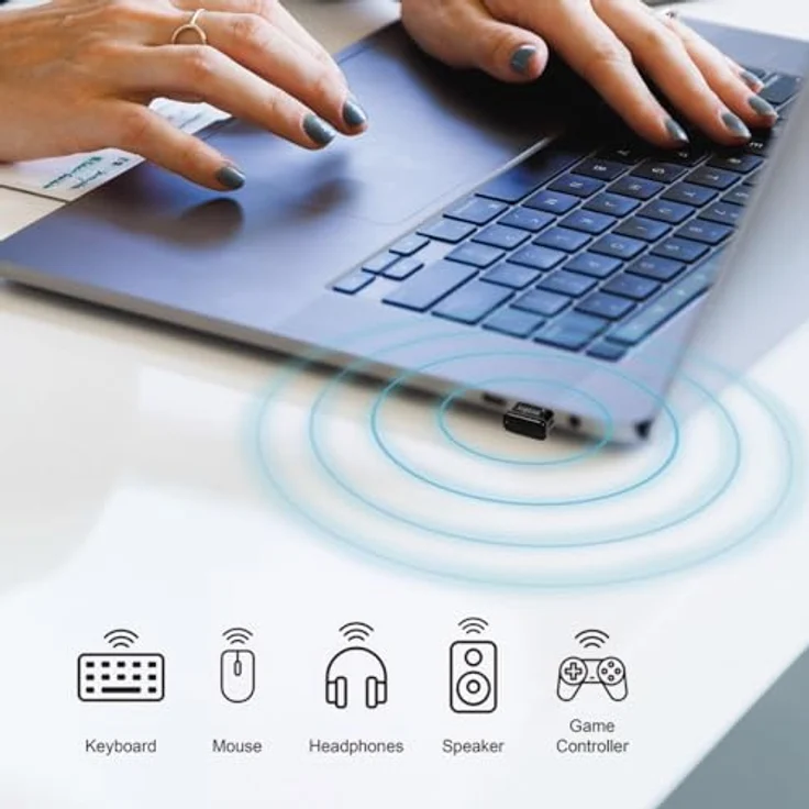 LogiLink Bluetooth 5.3 Dual-Mode (EDR+BLE) Adapter mit LED, bis zu 20m Reichweite – Bild 3