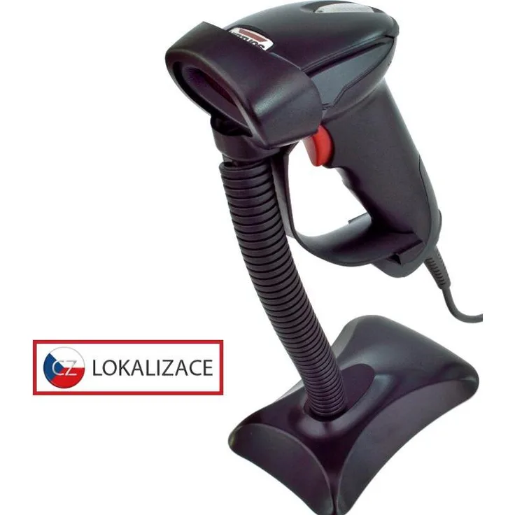 Virtuoso HT-900A, Laser Barcode-Scanner mit USB und RS-232 Emulation, Schwarz