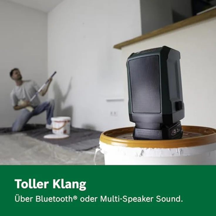 Bosch Home and Garden 06039G5000, Bluetooth® Lautsprecher mit Multi-Speaker Sound, tragbar und kompakt, USB-C Stromversorgung – Bild 3