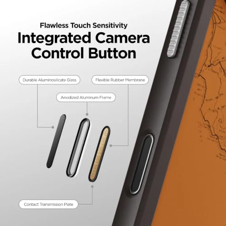 Nomad Rugged Case - arroyo - Handyhülle für iPhone 17 Pro/18 Pro mit robustem Polycarbonat-Rahmen, MagSafe-Unterstützung und verstärkten Ecken – Bild 5