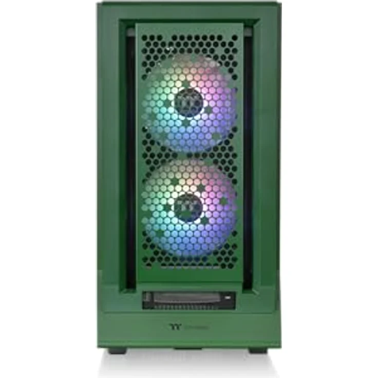 Thermaltake Ceres 350 MX | Mid Tower Chassis | Racing Green - Kompatibel mit CPU-Kühlern bis 185mm, Grafikkarten bis 360mm – Bild 2
