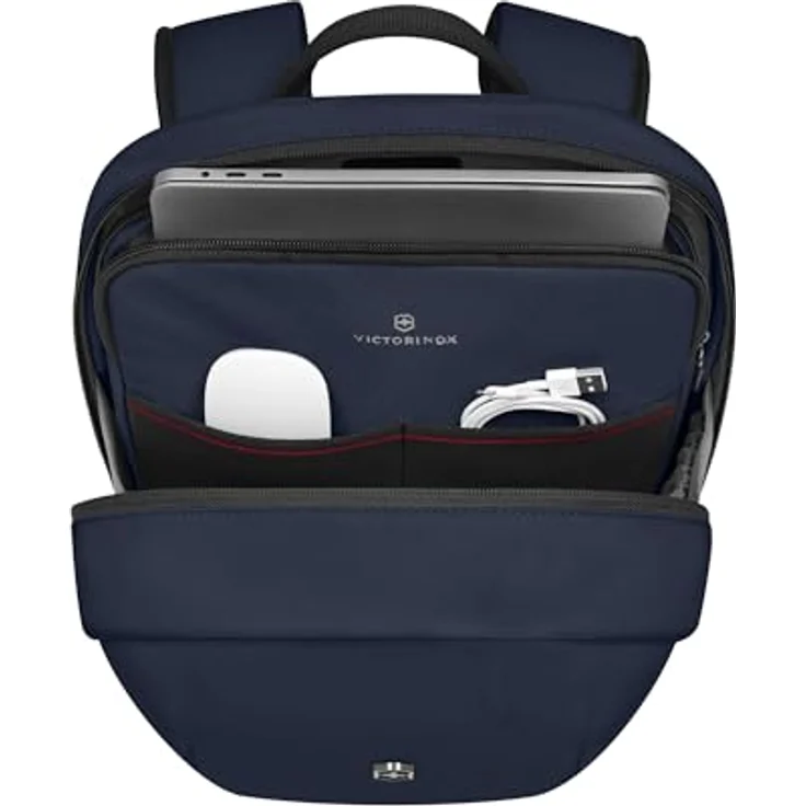 Victorinox Altmont Modern City Daypack, Rucksack mit 15,6 Zoll Laptopfach, 16 l Stauraum, schmal, blau – Bild 4