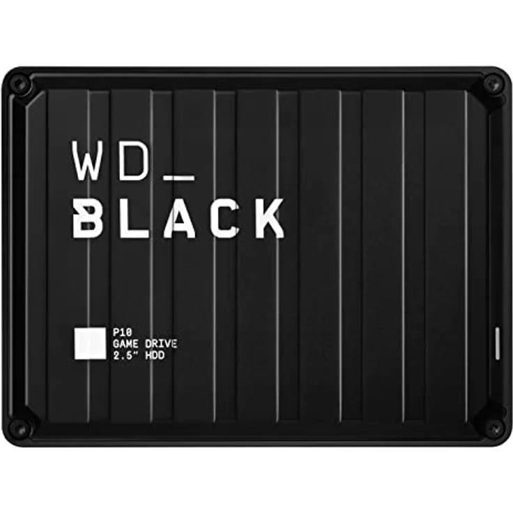 WD_Black P10 Game Drive 2 TB Externe Gaming Festplatte (Mobile und robuste Festplatte, für Konsole und PC, bis zu 125 Spiele speichern) Schwarz – Bild 1