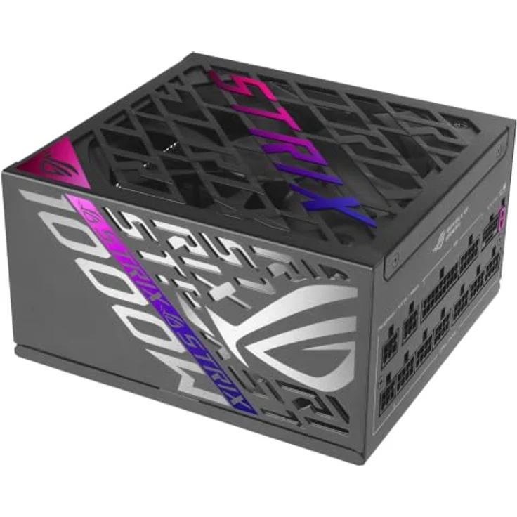 Asus ROG Strix 1000P Gaming-Netzteil, 80 PLUS Platinum, GaN-MOSFET-Technologie, ATX 3.1, PCIe 5.1 – Bild 2