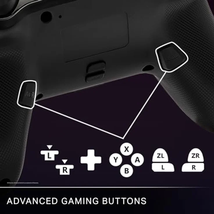 PowerA Enhanced Wireless Controller for Nintendo Switch with Lumectra, wireless video game controller, gaming controller, officially licensed, RGB controller – Bild 3