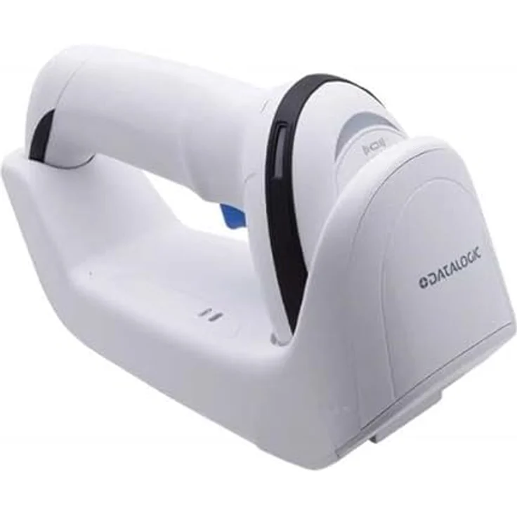 Datalogic Gryphon GM4200, Tragbares 1D-Barcodelesegerät mit 400 Auslesungen/Sekunde, CCD-Technologie, GS1 DataBar, Weiss, ergonomisches desinfizierbares Gehäuse, USB-C Anschluss, induktives Laden – Bild 2