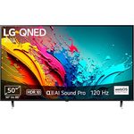 LG TV QNED 2024 | 50QNED85T | 50 Zoll (120 cm) | QNED | Prozessor α8 AI 4K | Alexa, Extreme Dünne von 3 cm, WOW Synergy