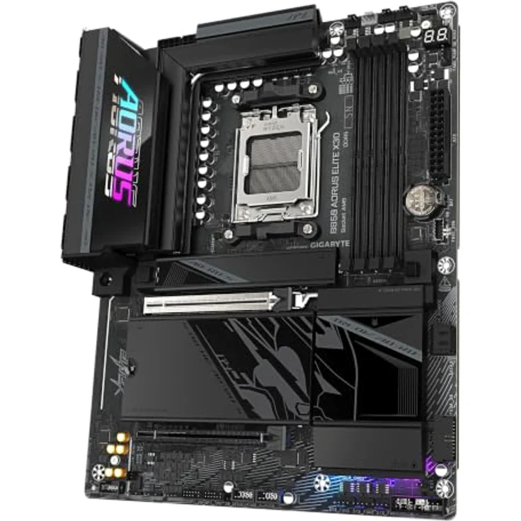 Gigabyte B850 AORUS ELITE X3D, ATX Mainboard für AM5 mit 4xDDR5 und 4xM.2 Slots – Bild 4
