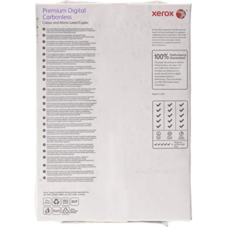 Xerox 003R99108 NCR-Papier Digital- und Laserdrucker kohlenstoff-frei 3-teilig 167 Blatt weiß-gelb-pink - Preisvergleich – Bild 2