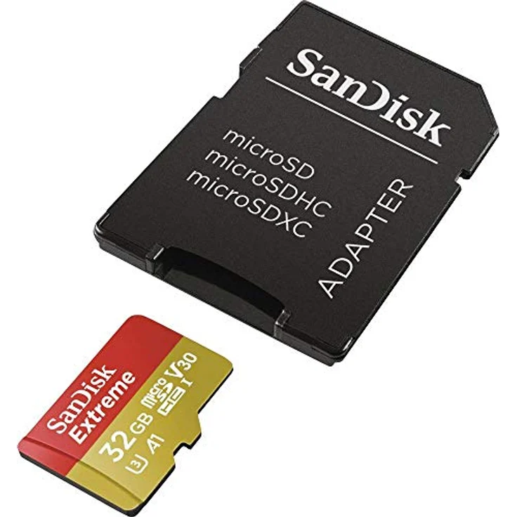 SanDisk ExtremeAction Cam microSDHC card 32 GB Class 10, UHS-I, UHS-Class 3, v30 Video Speed Class incl. SD adapter, A – Bild 3
