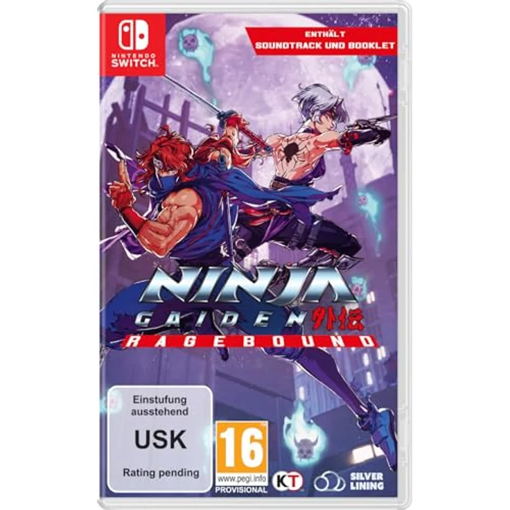 Silver Lining Interactive NINJA GAIDEN: Ragebound – Nintendo Switch Spiel mit 2 spielbaren Helden, exklusivem Soundtrack und hochwertiger Pixel-Art – Bild 1