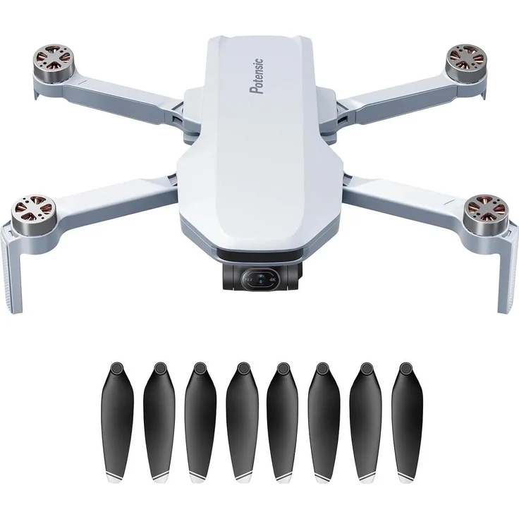 Potensic Atom Drohne mit 4K Kamera, 12 MP, 3-Achsen-Gimbal, 32 min Flugzeit, 249 g