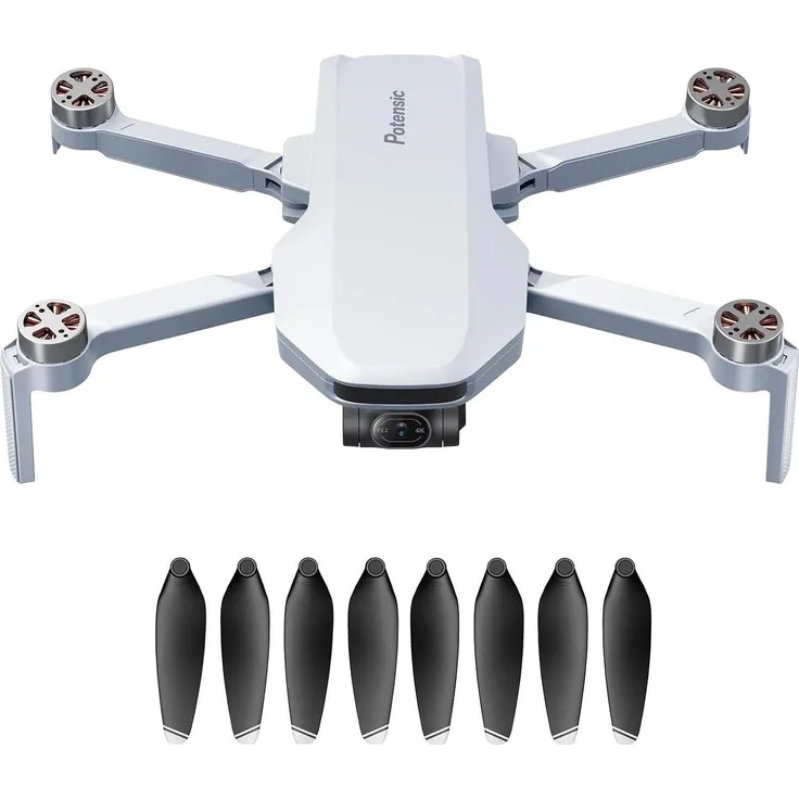 Potensic Atom Drohne mit 4K Kamera, 12 MP, 3-Achsen-Gimbal, 32 min Flugzeit, 249 g