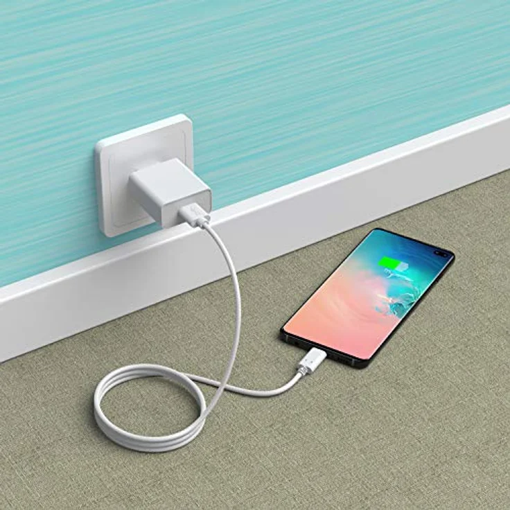 Slabo Ladekabel USB Typ C, geeignet für Apple iPad Pro 11 (2018) (3. Gen.)/Pro 11 (2020) (2. Gen.)/Pro 12,9 (2018) (3. Gen.)/Pro 12,9 (2020) (4. Gen.), Datenkabel, Verbindungskabel, Sync-Kabel, weiß – Bild 7