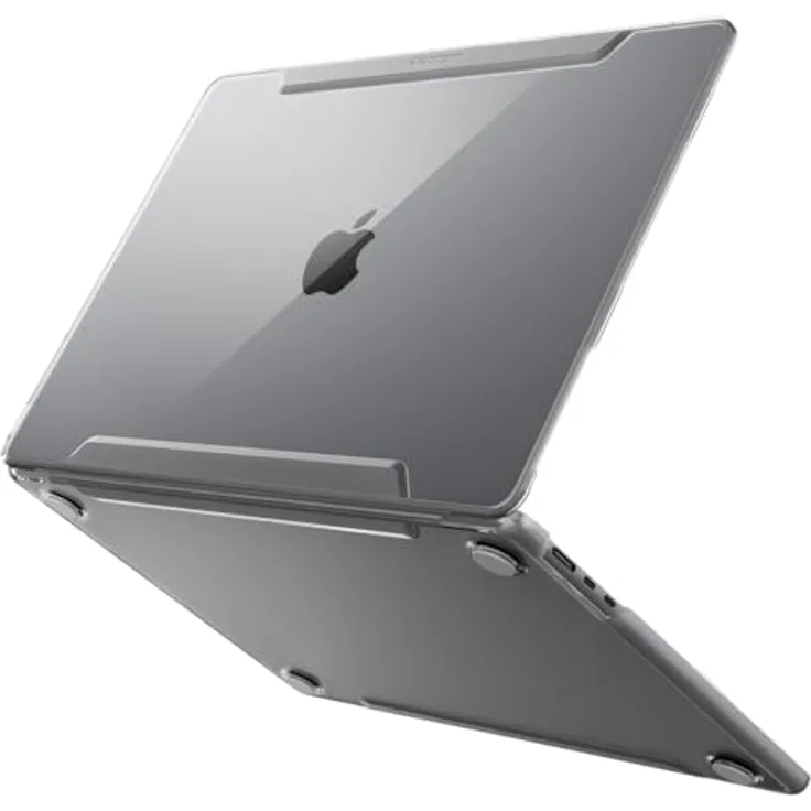 Spigen Thin Fit Hülle Kompatibel mit MacBook Air 15 Zoll 2024 M3, 2023 M2 2941 Transparente schützende Hartschale - Kristallklar