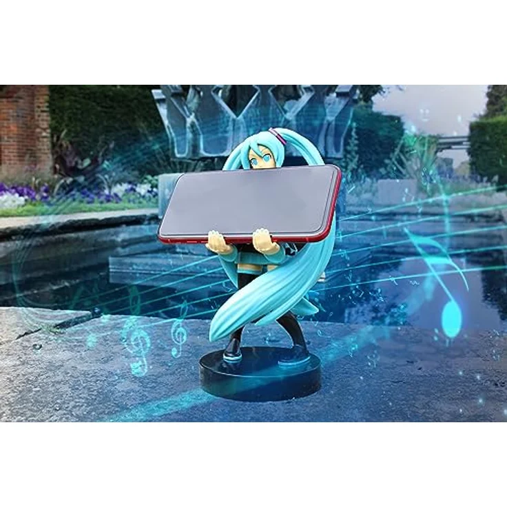 Hatsune Miku Cableguy Controller and Smartphone Holder | Compatible with Most Playstation, Xbox and Nintendo Switch Controllers and Most Smartphones – Bild 5