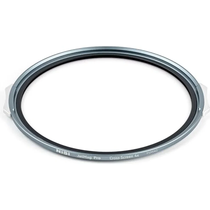 Nisi JetMag Pro True Color CPL 95MAG, Effektfilter mit vierzackigem Sterneneffekt und 360-Grad-Drehmechanismus – Bild 1