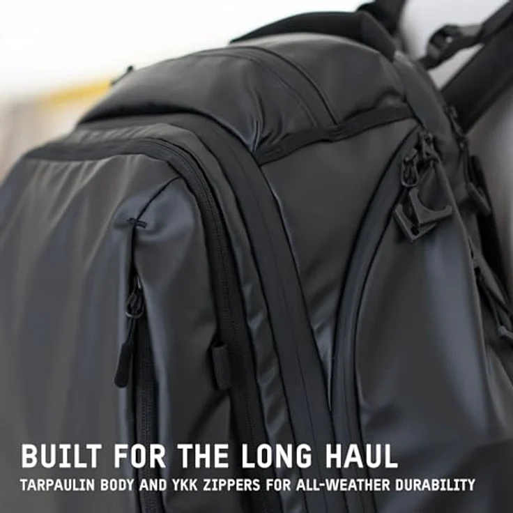 Wandrd Transit 35L Travel Backpack, wetterbeständiger Fotorucksack mit Laptopfach, Schwarz – Bild 6