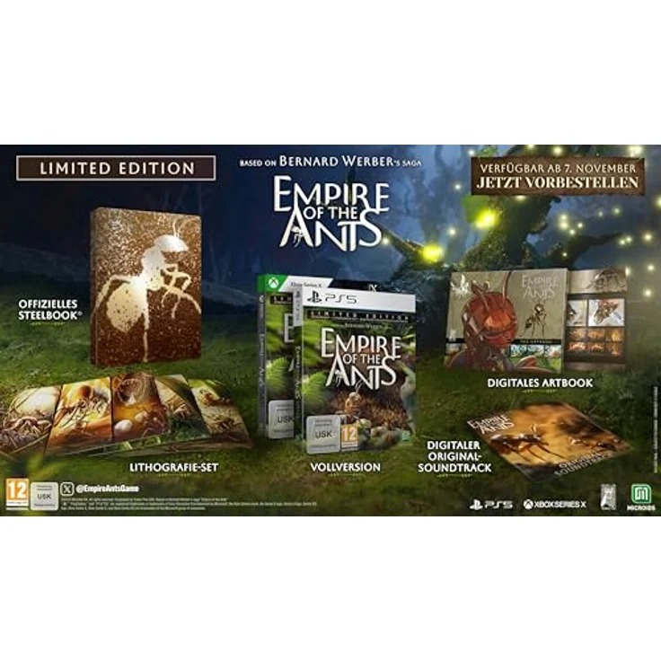 Astragon Empire of the Ants - Limited Edition [PS5] 3D-Echtzeitstrategiespiel mit fotorealistischer Waldkulisse, Unreal Engine 5 – Bild 2