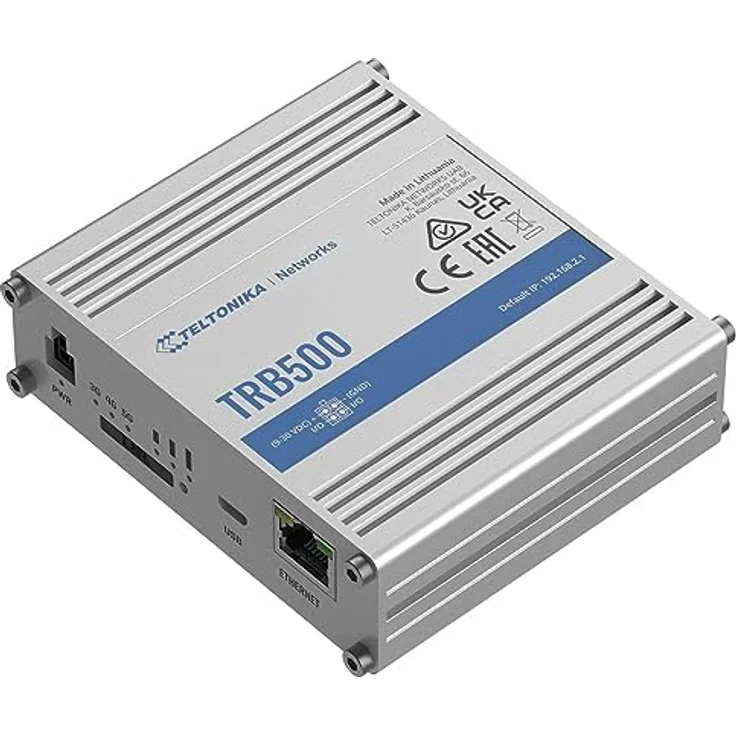 Teltonika TRB500 5G Gateway, Gigabit-Ethernet, ultra-niedrige Latenzzeit – Bild 3