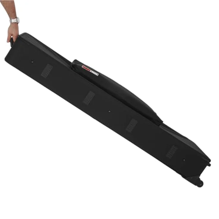Gator Keyboard-Koffer (für Keyboards mit 88 Tasten, leicht, schlank, mit Rollen, Innenmaß ca. 137,2 x 38,1 x 15,2 cm) – Bild 11