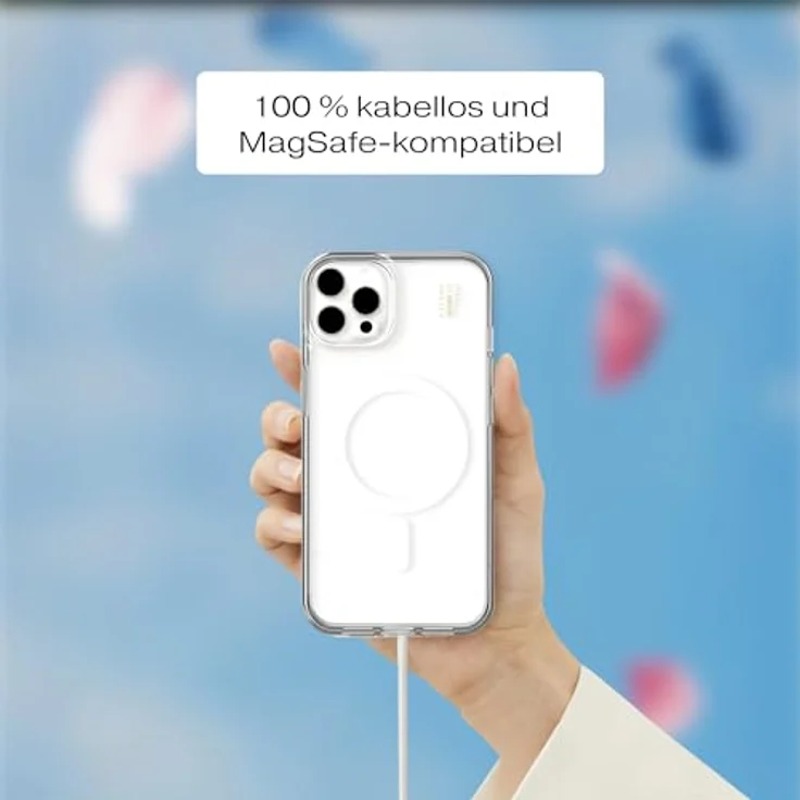IDEAL OF SWEDEN Clear Magsafe Case, transparente Handyhülle für Apple iPhone 16, sturzsicher und vergilbungsfrei – Bild 4