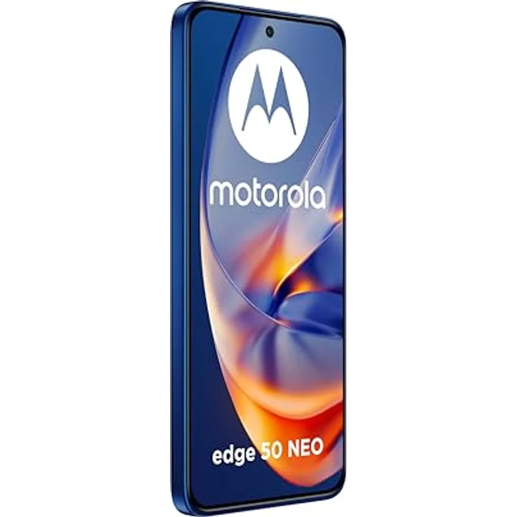 Motorola Edge 50 Neo (8/256GB, Sony LYTIA™ 700C Kamera, 6.36" POLED 120Hz Display, IP68, MediaTek MTK 24M, 4310mAh Akku, 68W Ladung, Android 14) in PANTONE Nautical Blue – Bild 3