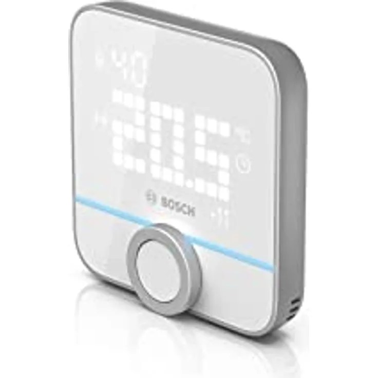 Bosch Smart Home Raumthermostat II für kabelgebundener Heizsysteme, 230 V, kompatibel mit Google Assistant und Alexa