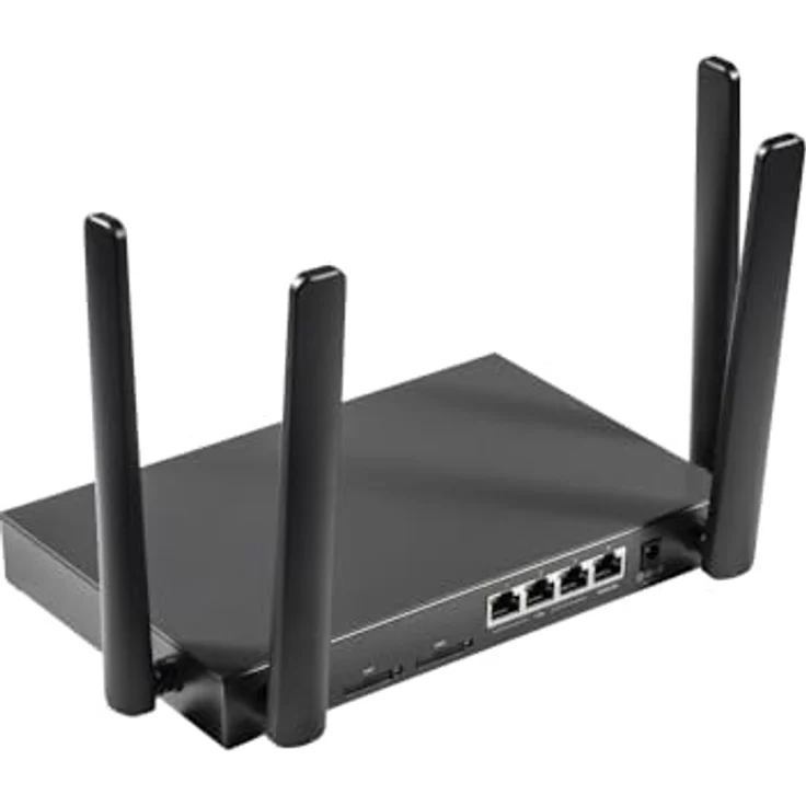 Edimax 4G-7449AC - 4G LTE AC1200 Wi-Fi 5 Router - High-Speed Dual-SIM Router in Schwarz – Bild 5