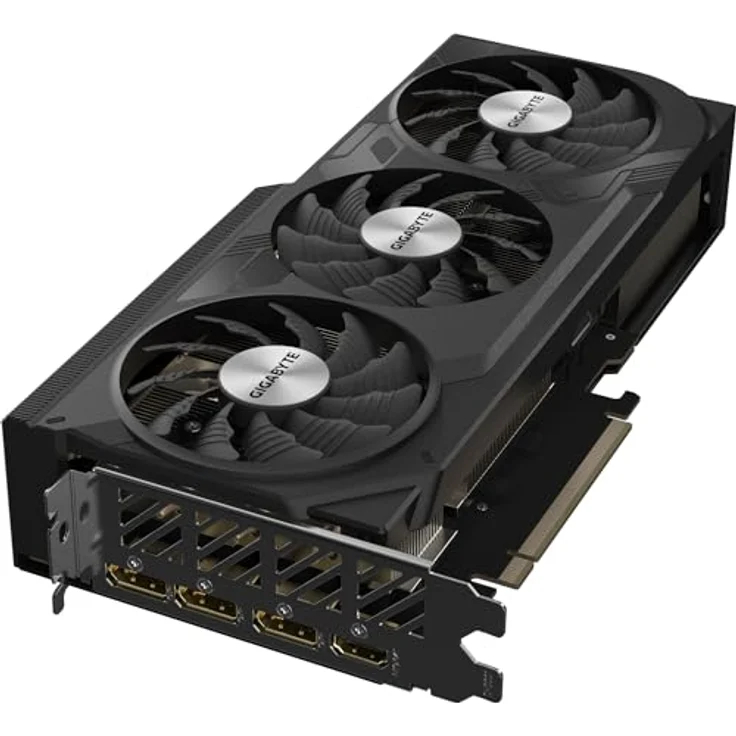 Gigabyte GeForce RTX 4070 SUPER WINDFORCE OC Grafikkarte - 2505MHz Core, 12GB GDDR6X 21000MHz 192-Bit Speicher, PCI-E 4.0, 3X DP 1.4, 1x HDMI 2.1a, NVIDIA DLSS 3.5, GV-N407SWF3OC-12GD – Bild 5