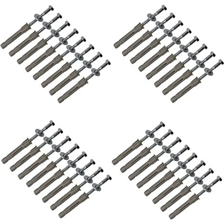 Premium X 8x Autoreifen Wandhalter, 35cm Reifenhalter aus Stahl mit 50kg Traglast inklusive Montage-Schraubensatz – Bild 4