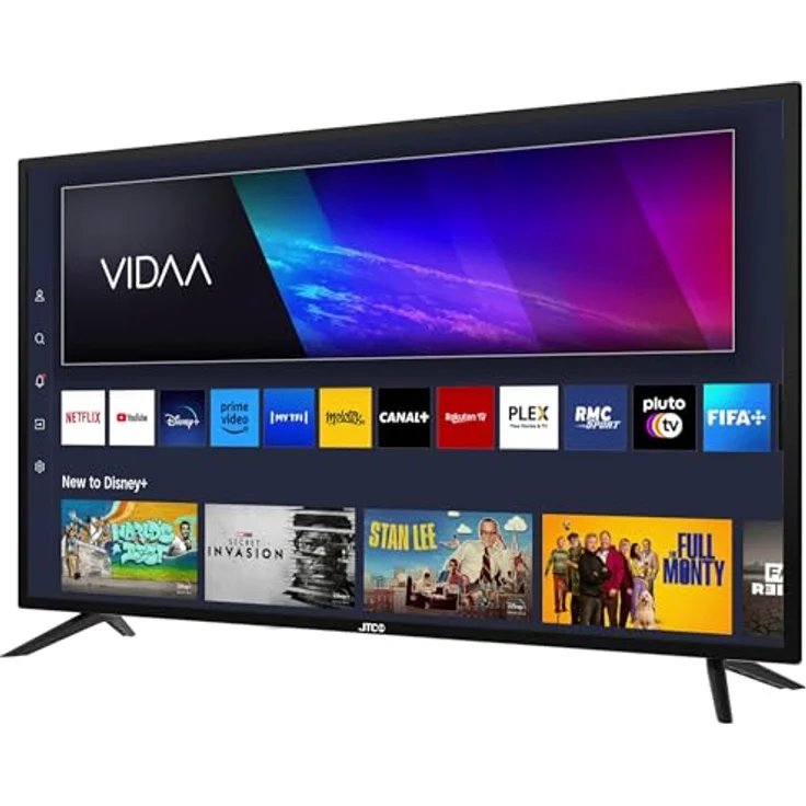 JTC 40" Full HD Smart TV JTCS40F39401SL, VIDAA, Triple Tuner, Miracast WiFi Display, DLNA – Bild 2