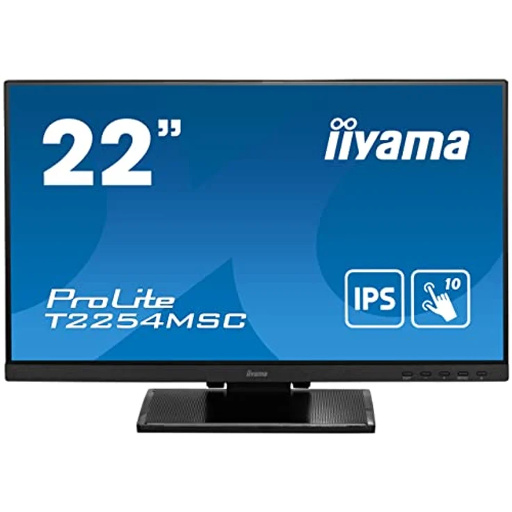 iiyama T2254MSC-B1AG-21.5, IPS Touch-Monitor, Full HD 1920x1080, Anti-Glare, Schwarz – Bild 2