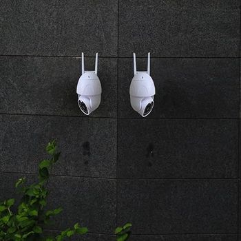 Retoo Überwachungskamera Aussen Innen, WLAN Kamera Outdoor mit mit Automatische Verfolgung ...