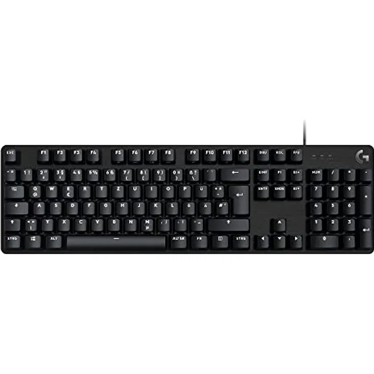 Logitech G413 SE Mechanische Gaming-Tastatur - Mit Hintergrundbeleuchtung, taktilen mechanischen Schaltern, Anti-Ghosting, Kompatibel mit Windows, macOS, Deutsches QWERTZ-Layout - Schwarz