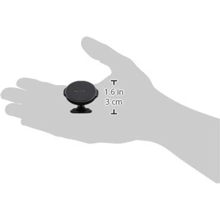 Baseus Handyhalter Smartphone Halterung fürs Auto Small Ears Serie Magnetisch (vertikaler Typ) Schwarz (SUER-B01) – Bild 7