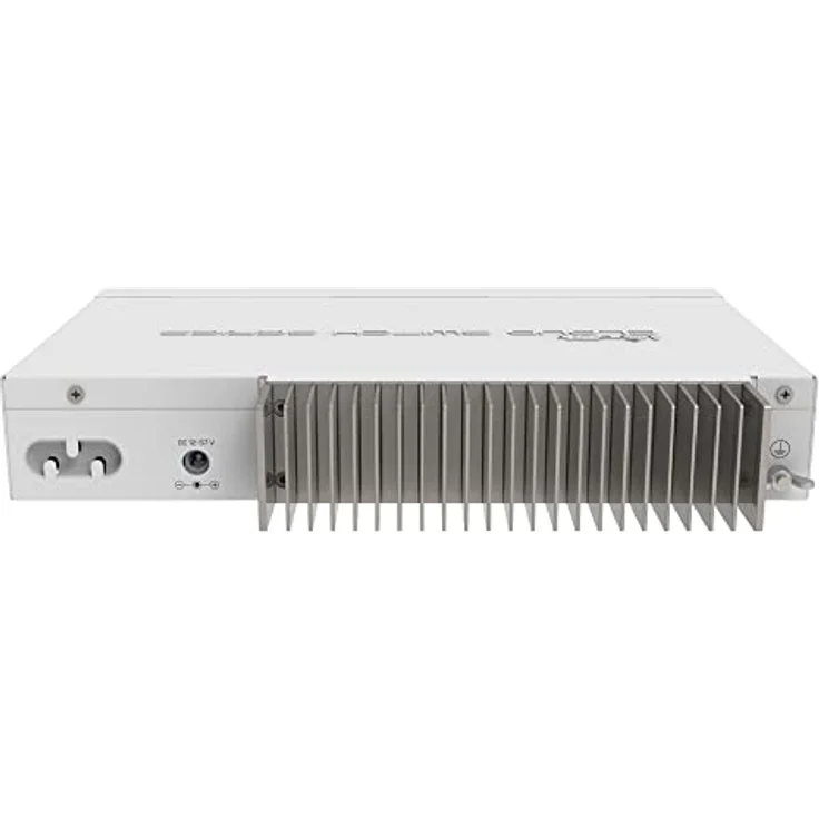 MikroTik CRS309-1G-8S+IN, Managed Switch mit 8 SFP+ Ports (10Gbps) und 1 Gigabit Ethernet Port, weiß – Bild 2