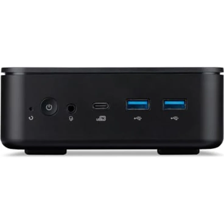 Acer Veriton NUC, Desktop-PC mit Intel® N100, 16 GB RAM, 8 TB SSD und Windows 11 Pro, schwarz – Bild 1