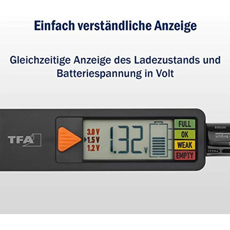 Profi Batterietester BatteryCheck TFA 98.1126.01 – Bild 3