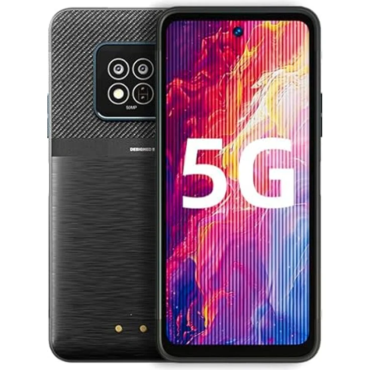 AGM Mobile X6 5G Smartphone IP68 8GB RAM 128GB FHD Schwarz – Bild 1