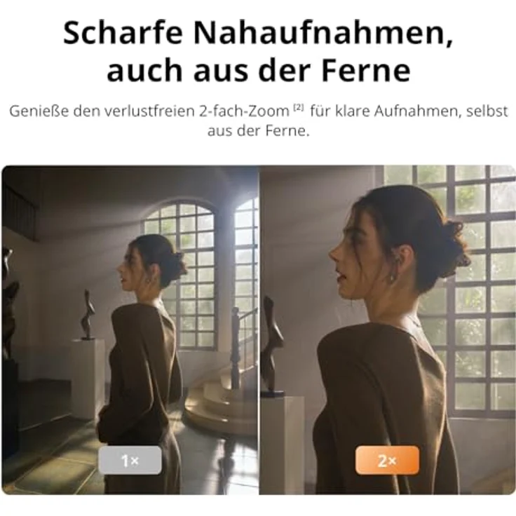 DJI Osmo Pocket 4 Standard Combo, Pocket-Gimbal-Vlog-Kamera mit 1″ CMOS, 4K/240fps, 3-Achsen-Stabilisierung, 2× verlustfreier Zoom, 107 GB Speicher – Bild 4